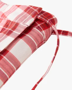 Nude Project Plaided Skirt Red Fashion