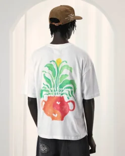 Nude Project Plant Tee White Fashion