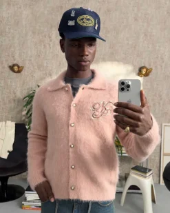 Nude Project Premium Alpaca Button Up Knit Cardigan Hot