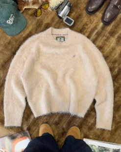 Nude Project Premium Alpaca Sweater Beige Clearance