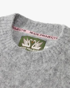 Nude Project Premium Alpaca Sweater Grey Discount