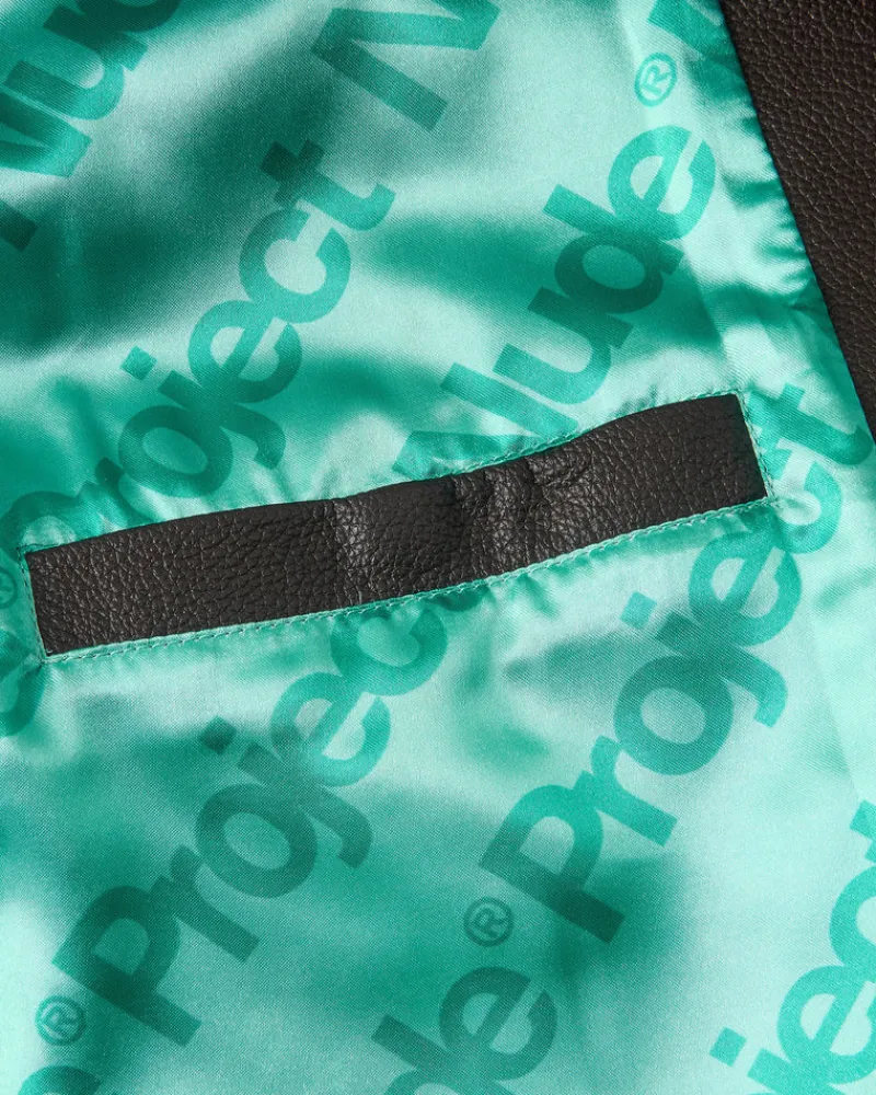 Nude Project "The" Leather Jacket Brown Clearance