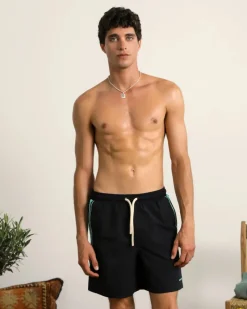 Nude Project "The" Swimshorts Black Clearance