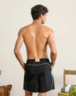 Nude Project "The" Swimshorts Black Clearance