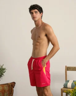 Nude Project "The" Swimshorts Coral Outlet