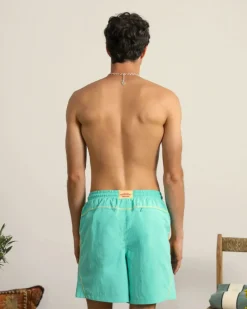 Nude Project "The" Swimshorts Cyan Outlet