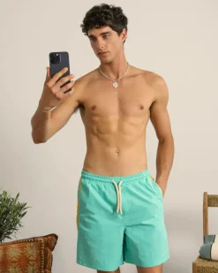 Nude Project "The" Swimshorts Cyan Outlet