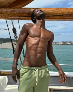 Nude Project "The" Swimshorts Khaki Fashion