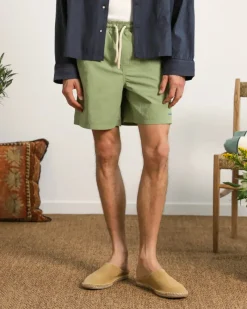 Nude Project "The" Swimshorts Khaki Fashion