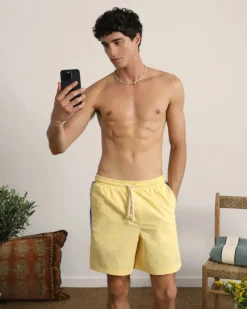 Nude Project "The" Swimshorts Yellow Hot