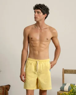 Nude Project "The" Swimshorts Yellow Hot
