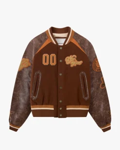 Nude Project "The" Varsity Bomber Jacket Outlet