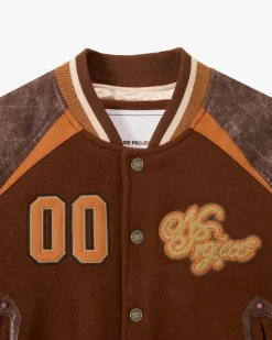 Nude Project "The" Varsity Bomber Jacket Outlet