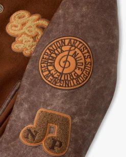 Nude Project "The" Varsity Bomber Jacket Outlet