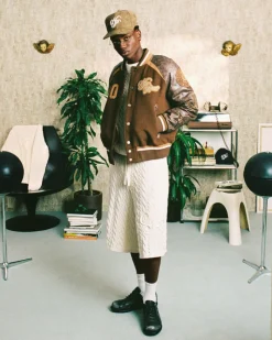 Nude Project "The" Varsity Bomber Jacket Outlet