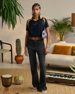 Nude Project R10 Knit Polo Navy Sale