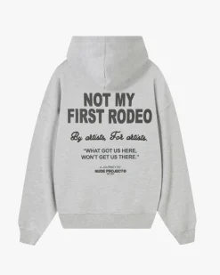 Nude Project Rodeo Hoodie Grey Melange Online