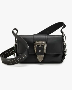 Nude Project Rodeo Leather Bag Black Discount