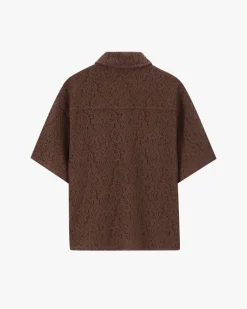 Nude Project Romantica Shirt Brown New