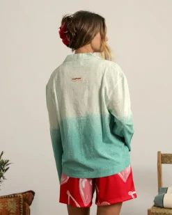 Nude Project Romeo Shirt Blue New