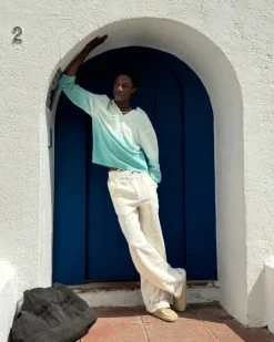 Nude Project Romeo Shirt Blue New