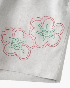 Nude Project Rose Linen Shorts New