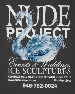 Nude Project Sculpture Tee Ash Best