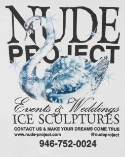 Nude Project Sculpture Tee White Fashion