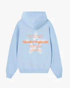 Nude Project Seoul Hoodie Light Blue New