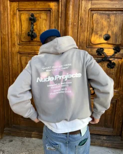 Nude Project Seoul Hoodie Light Grey Clearance