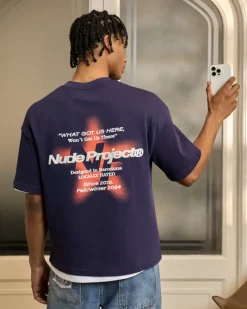 Nude Project Seoul Tee Navy Best