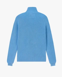 Nude Project Shady Zip-Up Knit Cardigan Blue Best