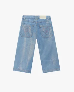 Nude Project Silver Capicci Capri Jeans Blue Hot