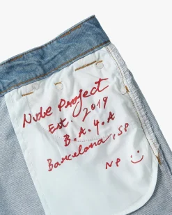 Nude Project Silver Capicci Capri Jeans Blue Hot