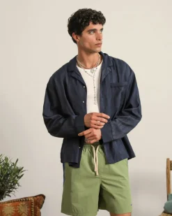 Nude Project Sleepy Shirt Navy Clearance