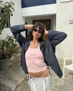 Nude Project Sleepy Shirt Navy Clearance