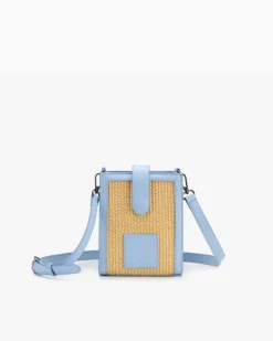 Nude Project Small Raffia Bag Hot