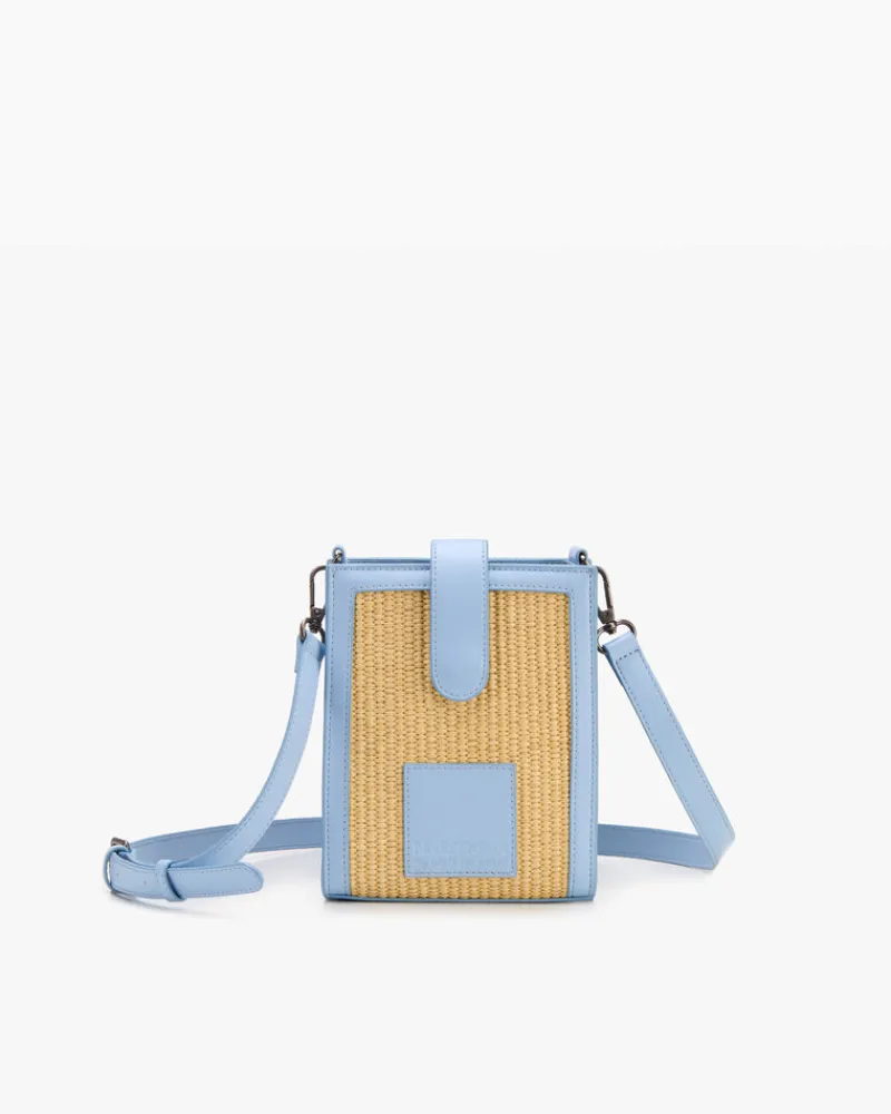 Nude Project Small Raffia Bag Hot