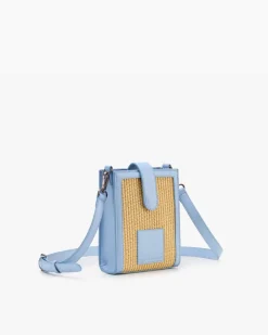 Nude Project Small Raffia Bag Hot