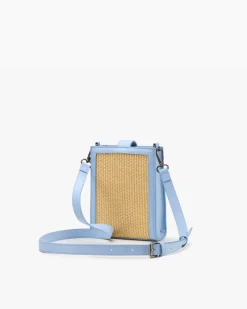 Nude Project Small Raffia Bag Hot