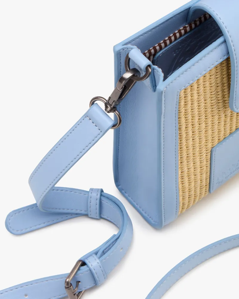 Nude Project Small Raffia Bag Hot