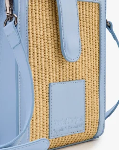 Nude Project Small Raffia Bag Hot
