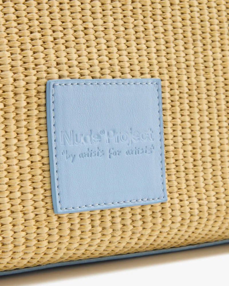 Nude Project Small Raffia Bag Hot