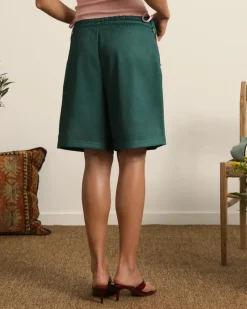 Nude Project Solid Mesh Short Green Online