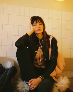 Nude Project Sophisticated Cowgirl Leather Shirt Sale