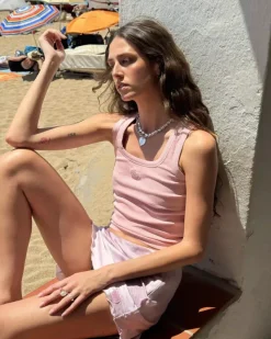 Nude Project Sophisticated Pleasure Tank Top Pink Online