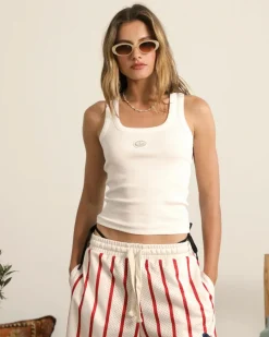 Nude Project Sophisticated Pleasure Tank Top White Hot