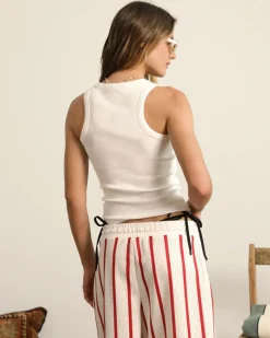 Nude Project Sophisticated Pleasure Tank Top White Hot