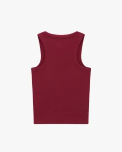 Nude Project Sophisticated Pleasure Tank Top Burgundy New
