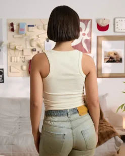 Nude Project Sophisticated Pleasure Tank Top Marshmallow Fashion